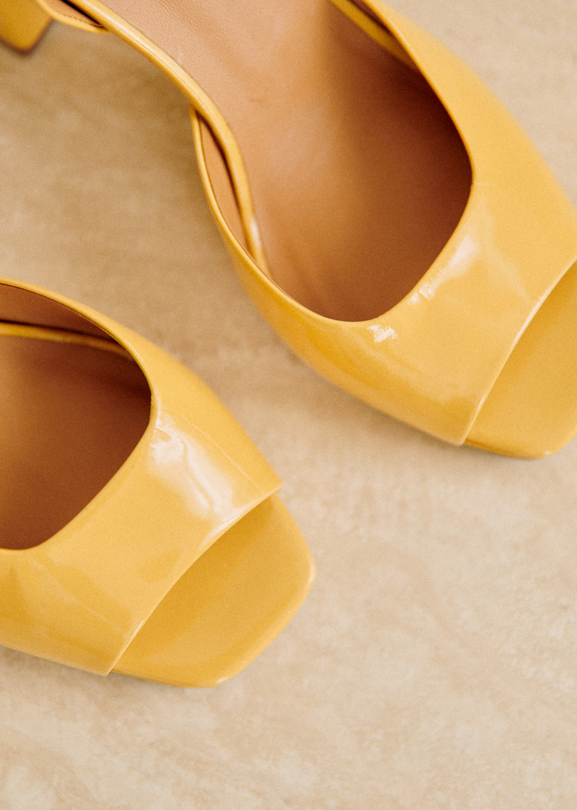 Sandales High Maxine - Jaune vernis - SOULIERS/SOULIERS Sandales 5906238