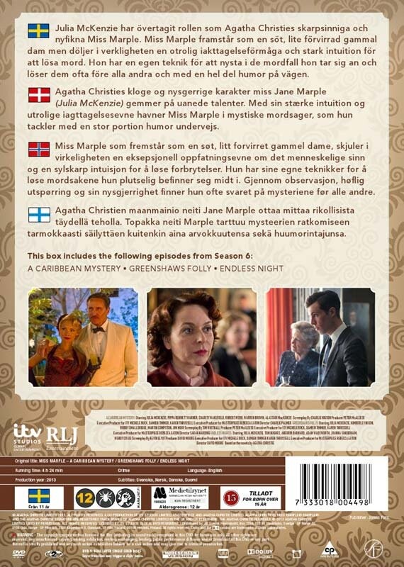 Miss Marple - Boks 6 - DVD