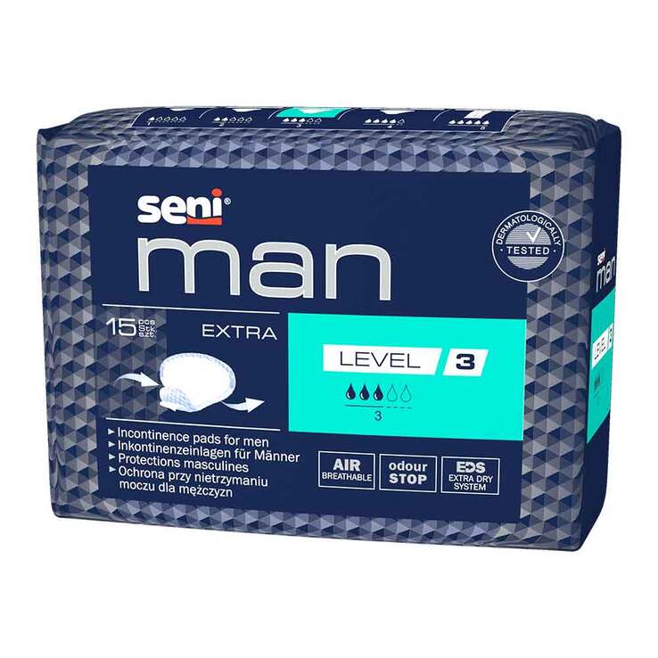 Seni® Man Inkontinenzeinlage extra Level 3, 15 St