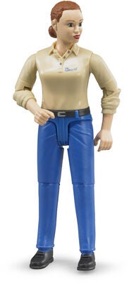 Bruder Figur Med Blå Jeans