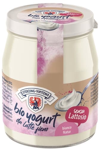 Sterzing BIO Vollmilchjoghurt aus Heumilch Laktosefrei  Natur