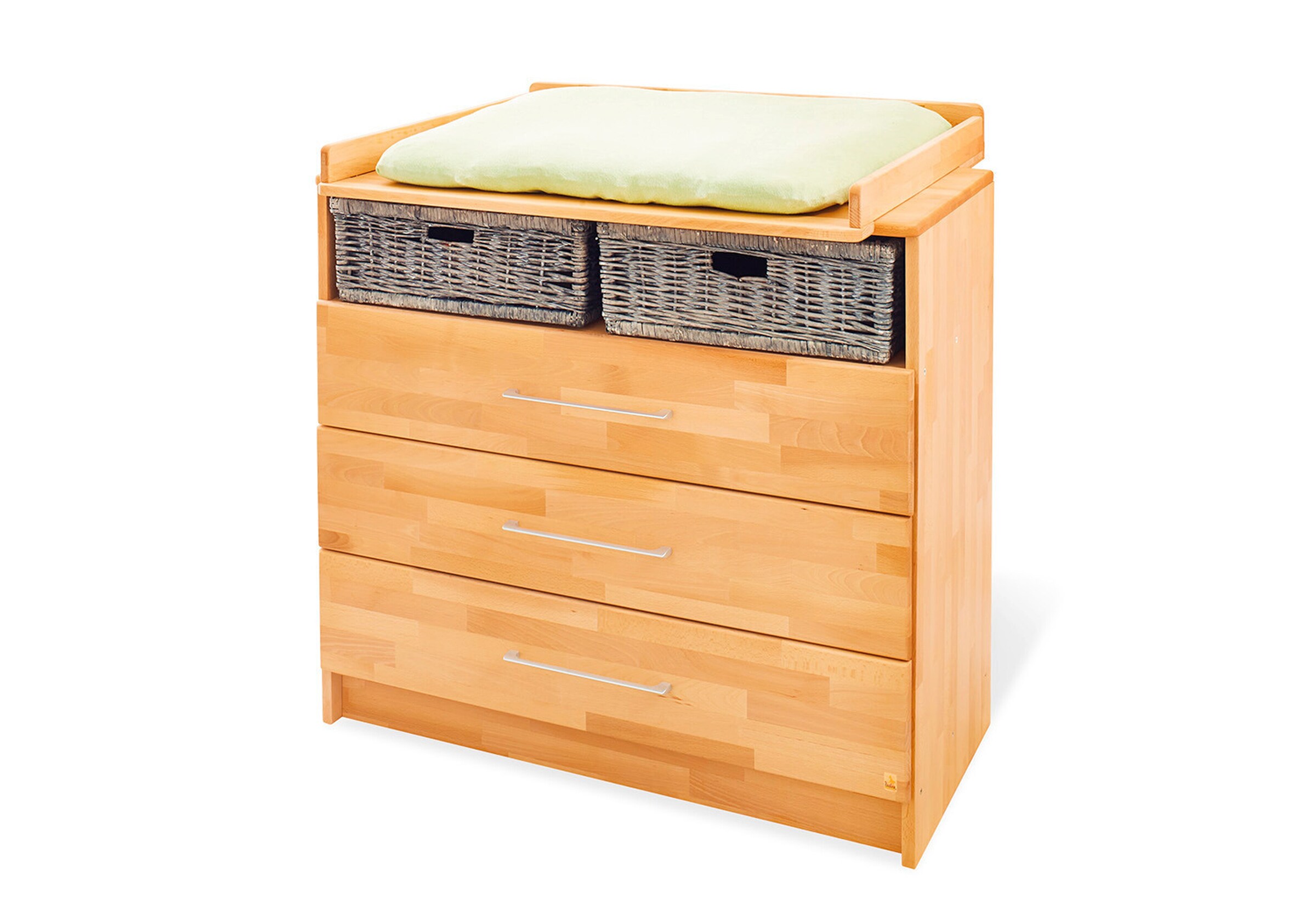 Pinolino Jugendzimmer-Set „Natura” breit mit Hochbett, 3-tlg.