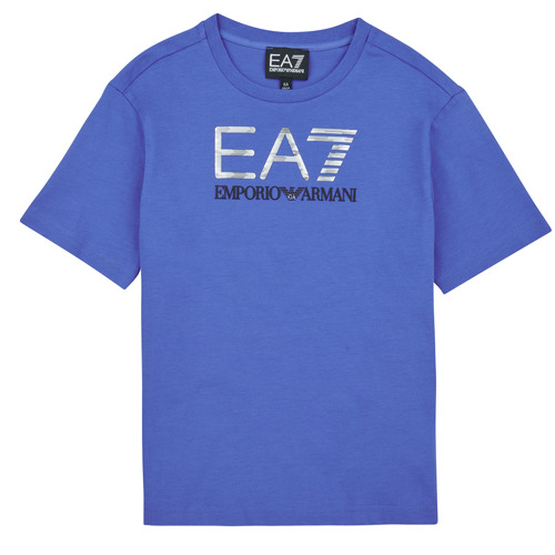 Emporio Armani EA7 - VISIBILITY TSHIRT - Bleu