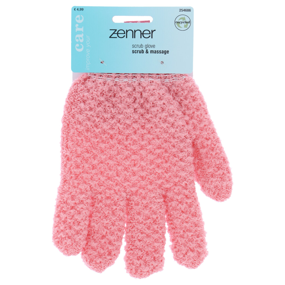 Zenner Scrub Handschoen Roze