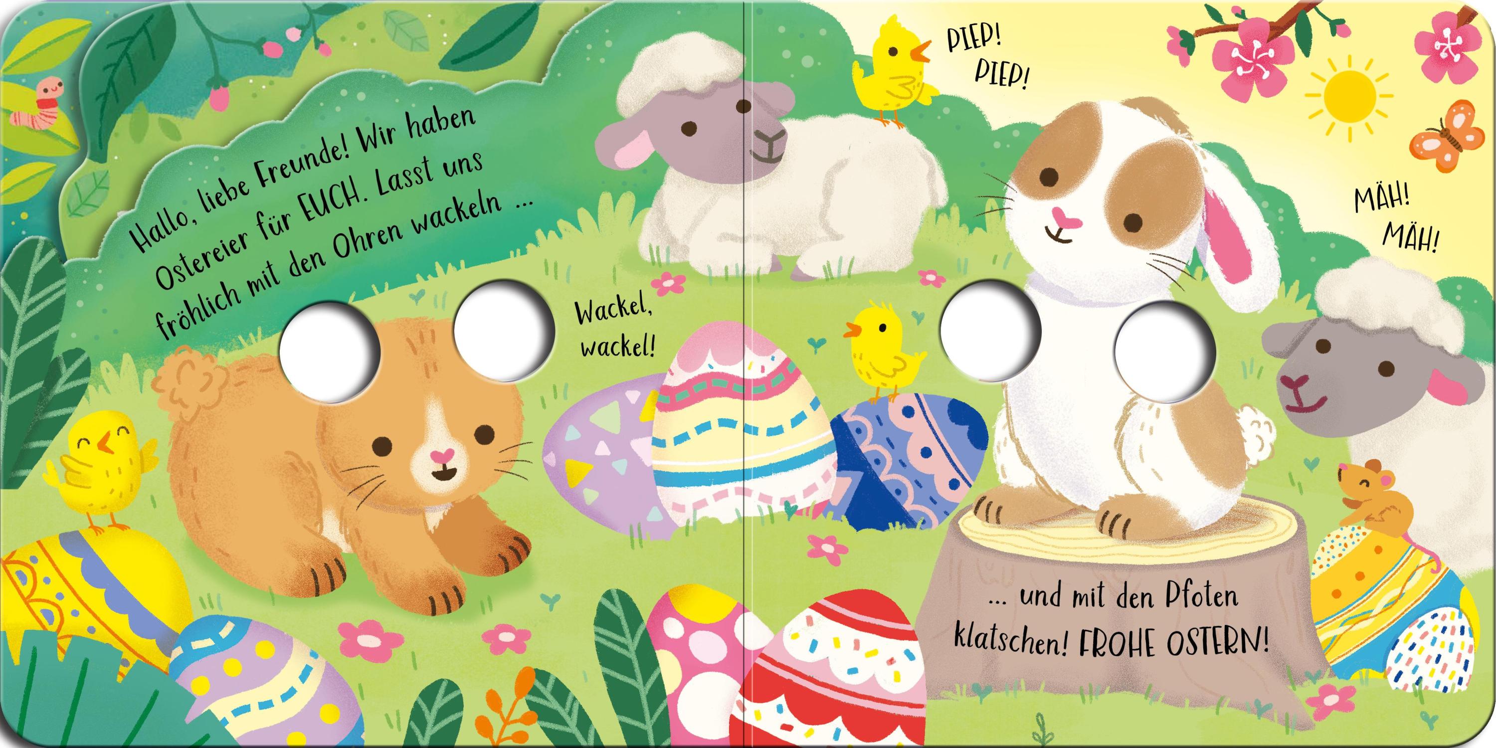 Babys Fingerspielbuch: Osterhäschen