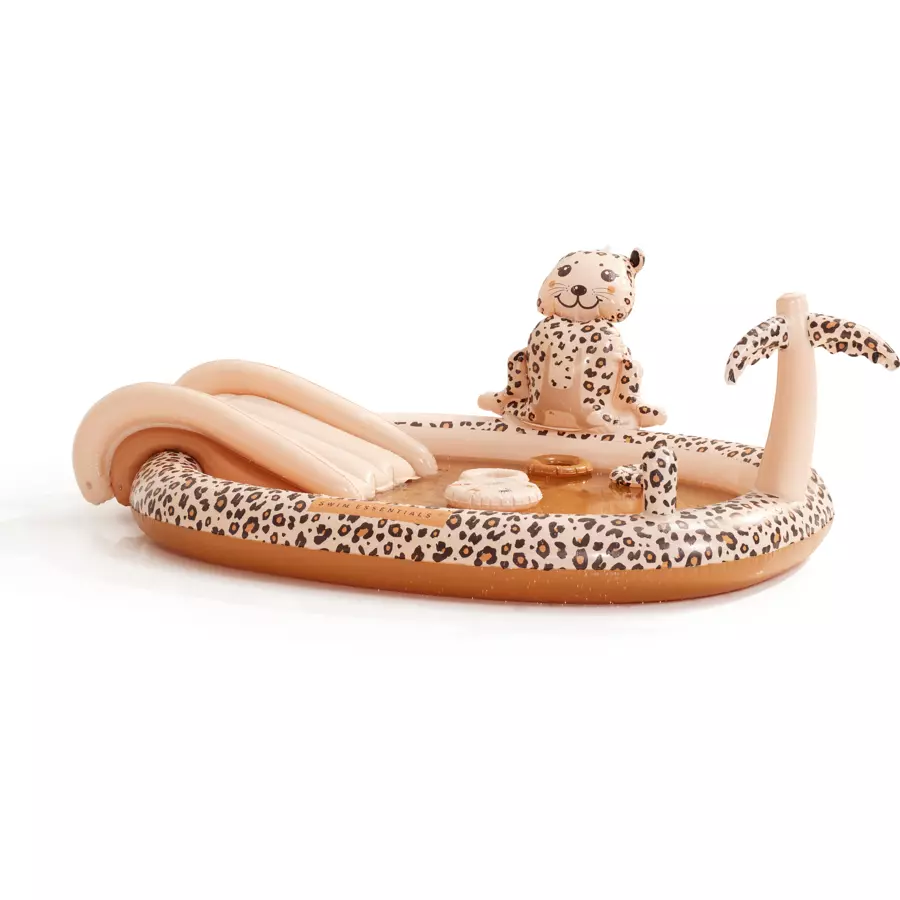 Swim Essentials Play Pool Beige Panther Druck