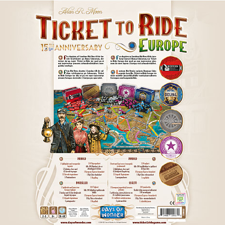 Ticket to Ride Europe 15th Anniversary