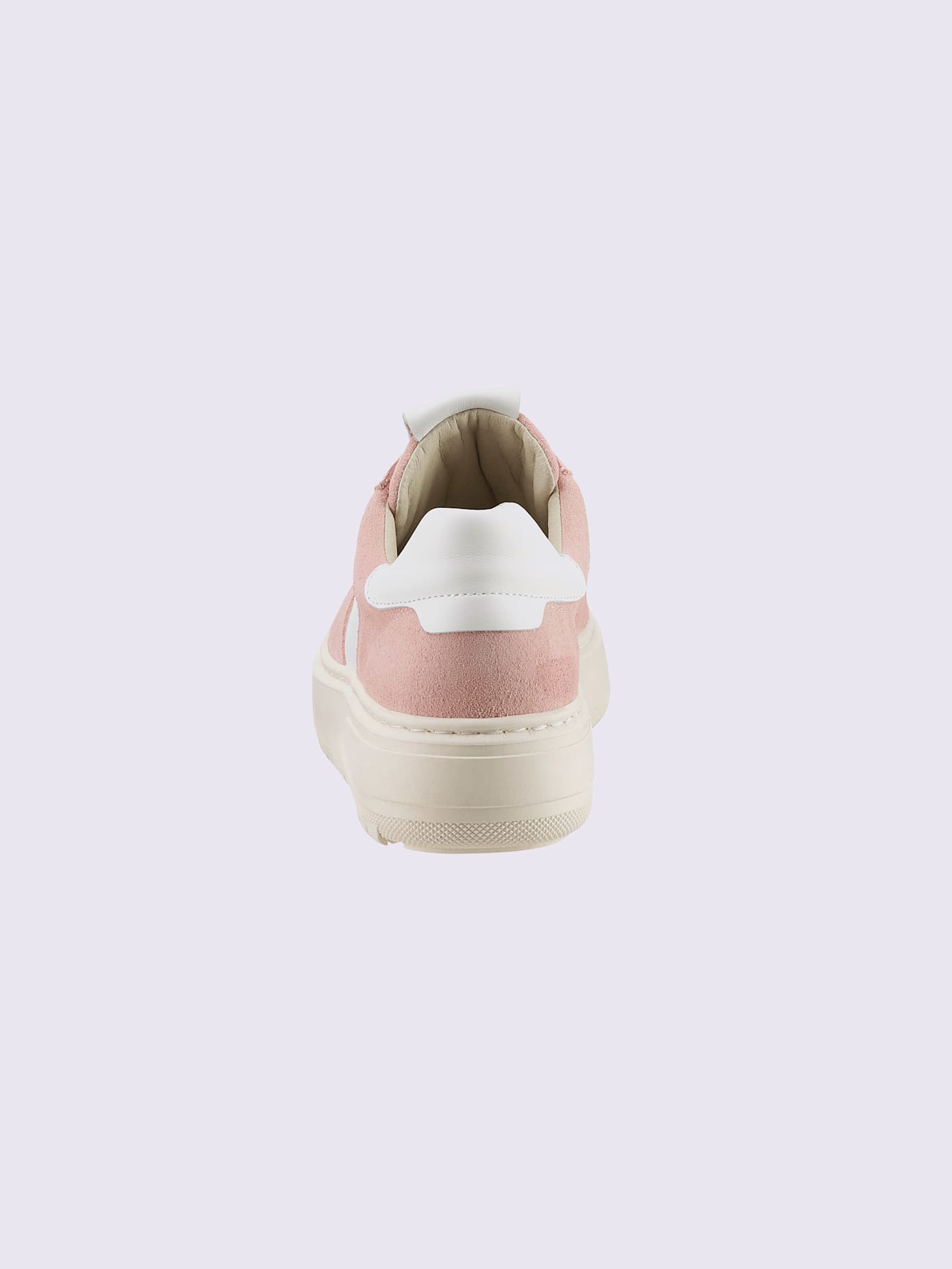 Baskets cuir de bœuf nappa et velours