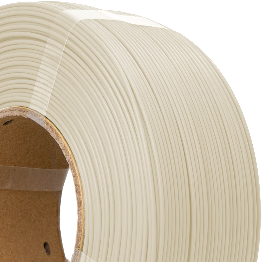 AzureFilm  PLA Matte HS Refill Creamstone, 1,75 mm / 1000 g    PLA Material mit mattem Oberflächenfinish, ohne Spule