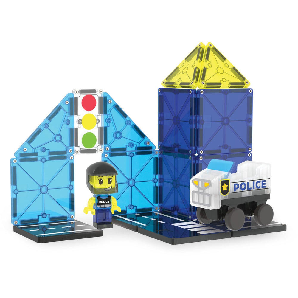 Køb Magna-Tiles® Police Patrol 20 Pcs