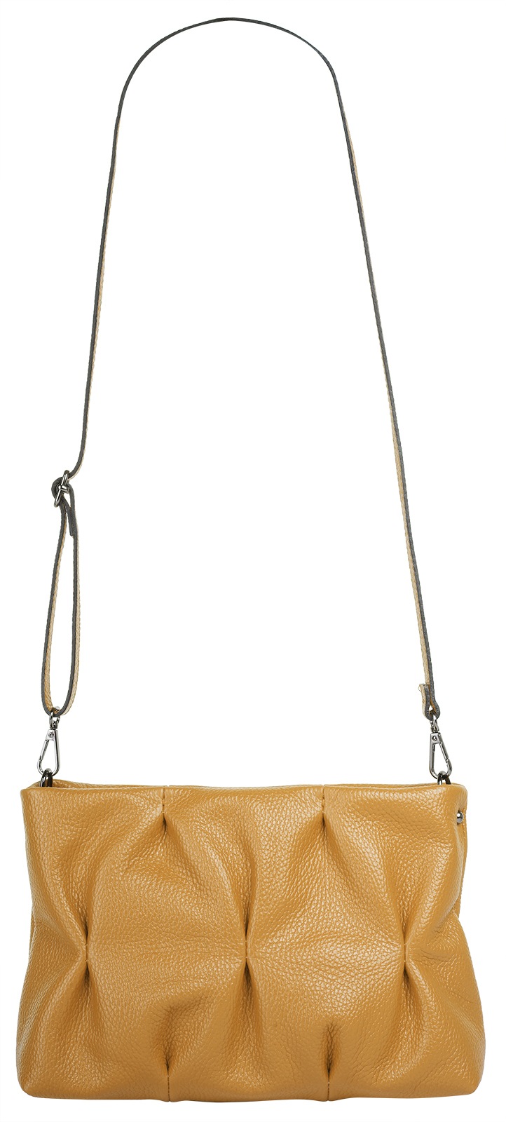 Cluty Umhängetasche echt Leder, Made in Italy