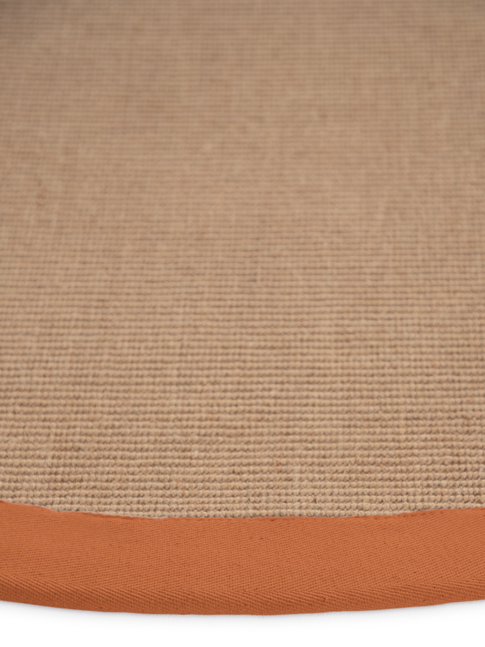 carpetfine Sisalteppich »Sisal« rund 5 mm Höhe mit farbiger Bordüre, Anti-Rutsch Rückseite