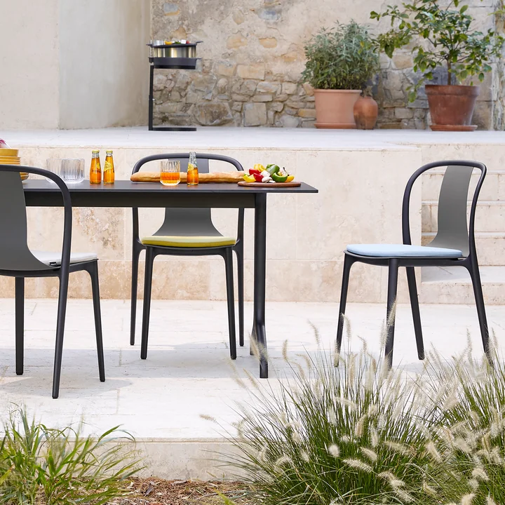 Vitra - Soft Seats Sitzkissen, Hopsak 20, green / ivory, Typ B