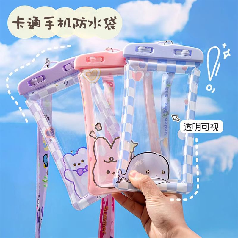 Connie Queenie - Animal Travel PVC Touchscreen Waterdichte Telefoonhoes (Verschillende Ontwerpen)