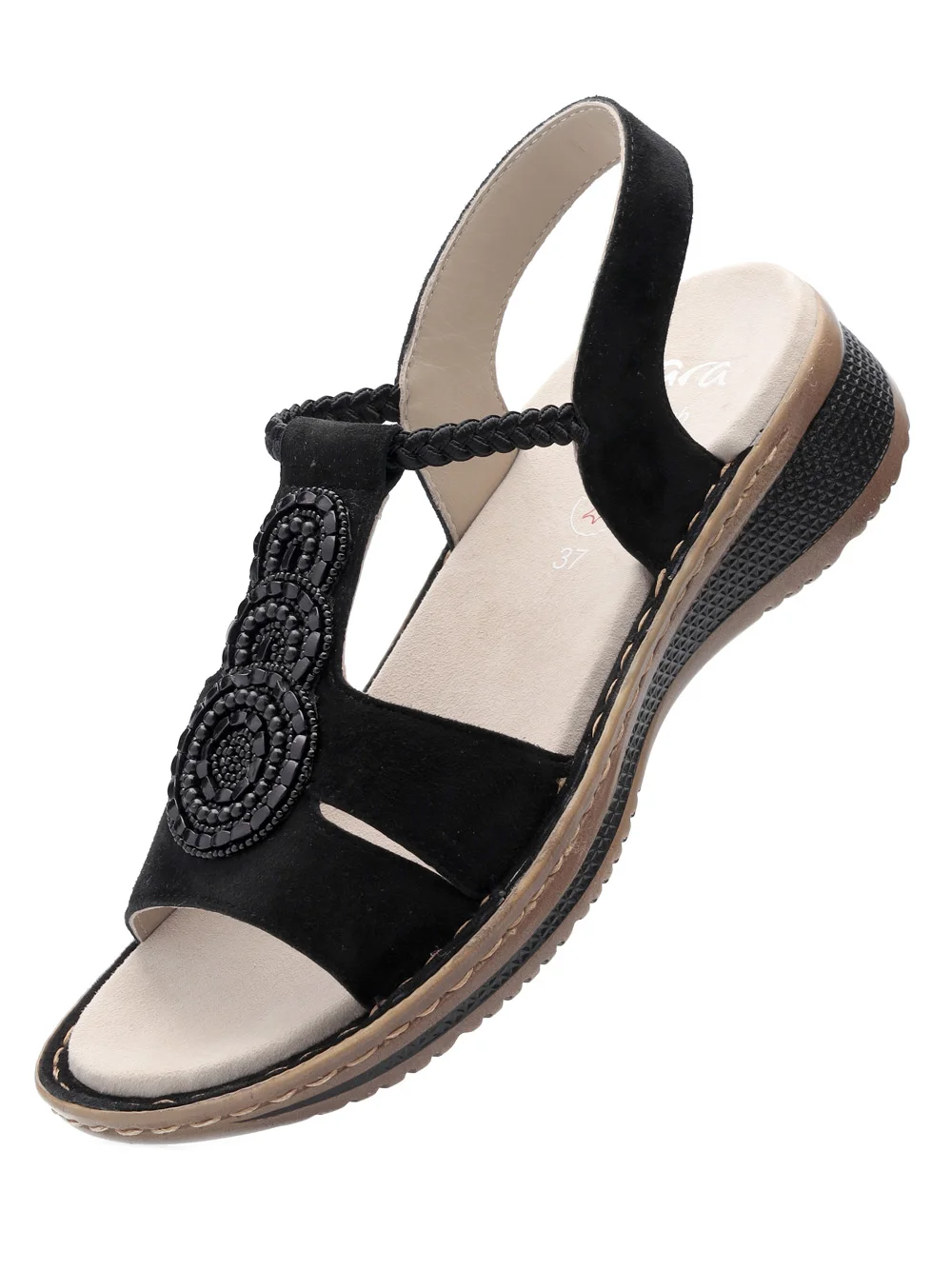 Sandalette Hawaii schwarz