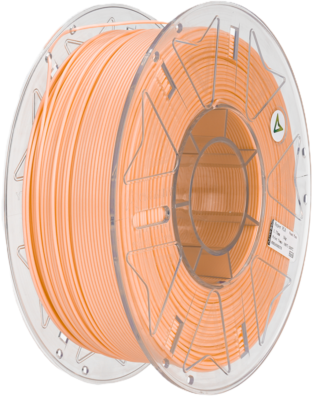 Creality  Hyper PLA RFID Peach Fuzz, 1,75 mm / 1000 g    Maximale Druckeffizienz mit RFID Erkennung in Peach Fuzz