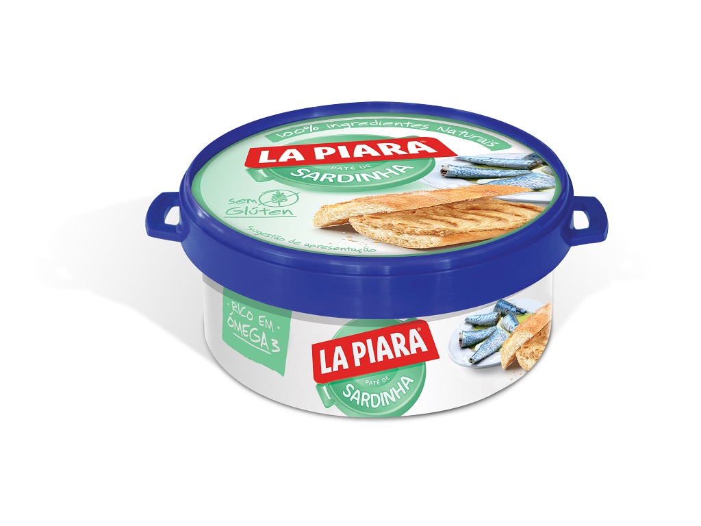 PATÊ SARDINHA LA PIARA SOLO NATURAL 75G