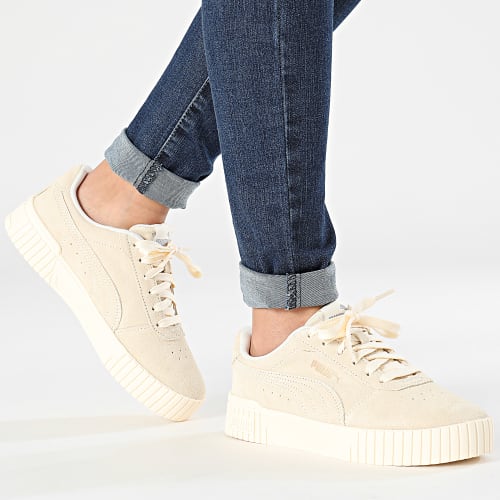 Baskets Femme Carina 2.0 394942 Sugared Almond Puma Gold