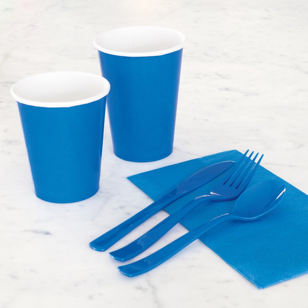 Donkerblauw Bestek 18 delig