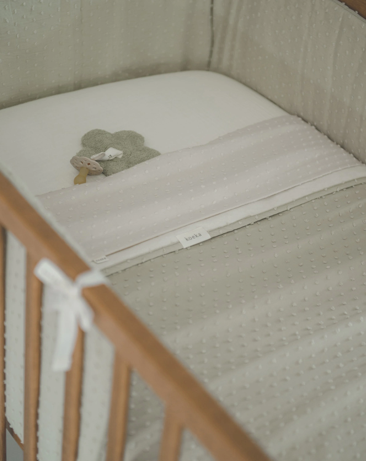 Babydecke NAPA (75x100) in sage