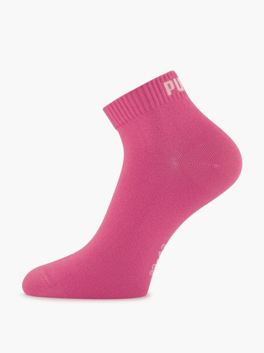 PUMA 3 Pack Sneaker-Socken pink