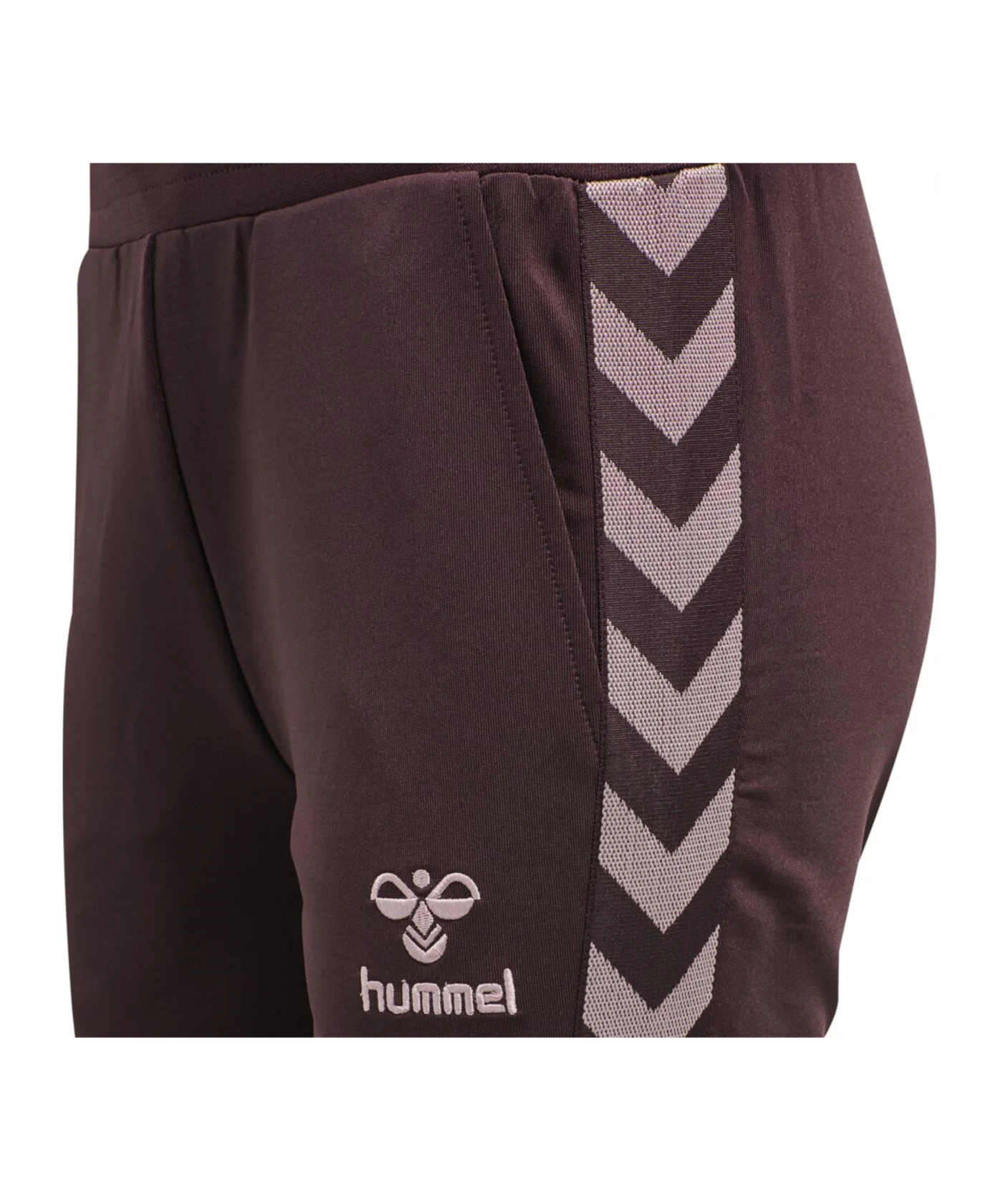 Hummel hmlnelly 2.0 Tapered Hose Damen Braun F8016