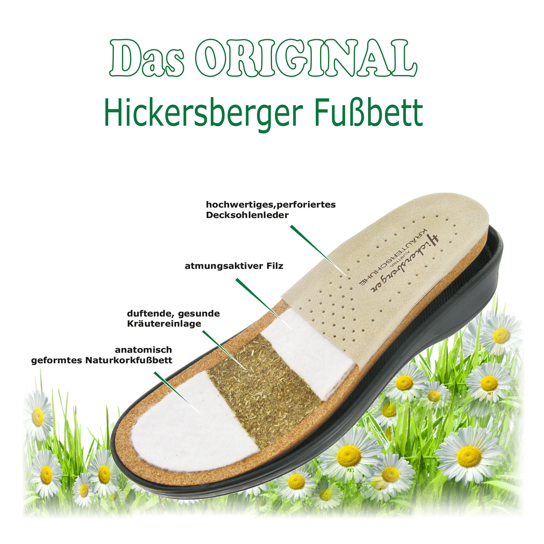 Hickersberger Leder-Sandalette Damen
