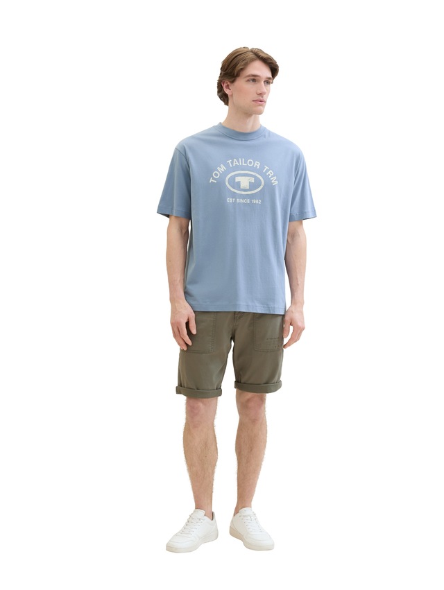 TOM TAILOR Bermudas  Sommerhose mit Utility Details
