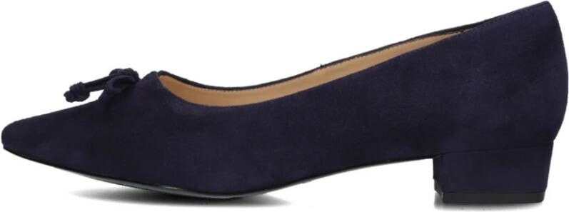 PETER KAISER Pumps Dames 72241 Maat: 39 Materiaal: Suède Kleur: Blauw
