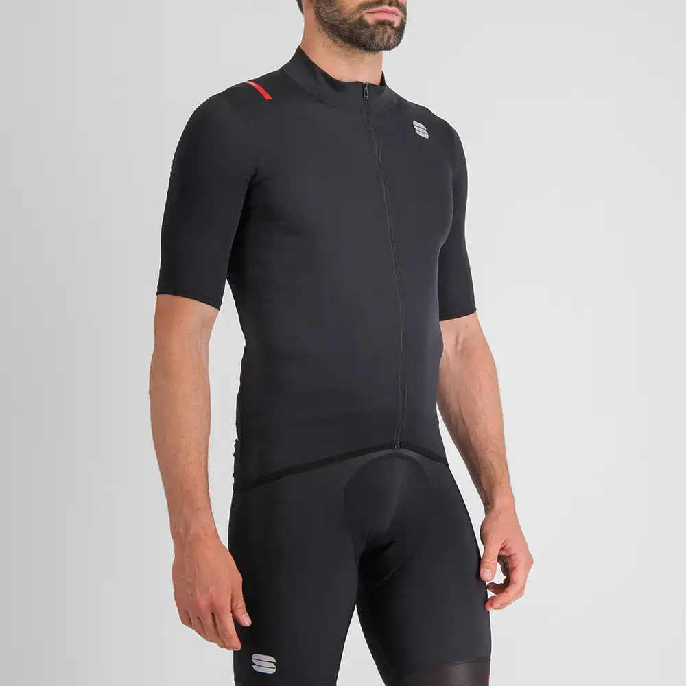 Sportful Fiandre Light Fietsshirt Korte Mouwen Zwart Heren