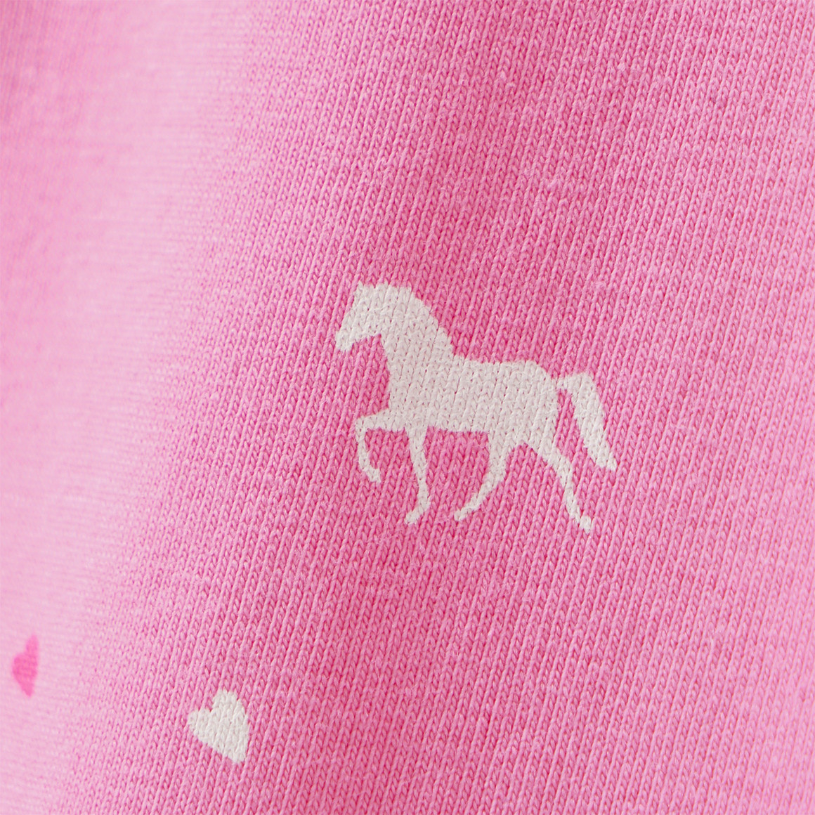 Yigga Mädchen Leggings mit Allover-Print pink