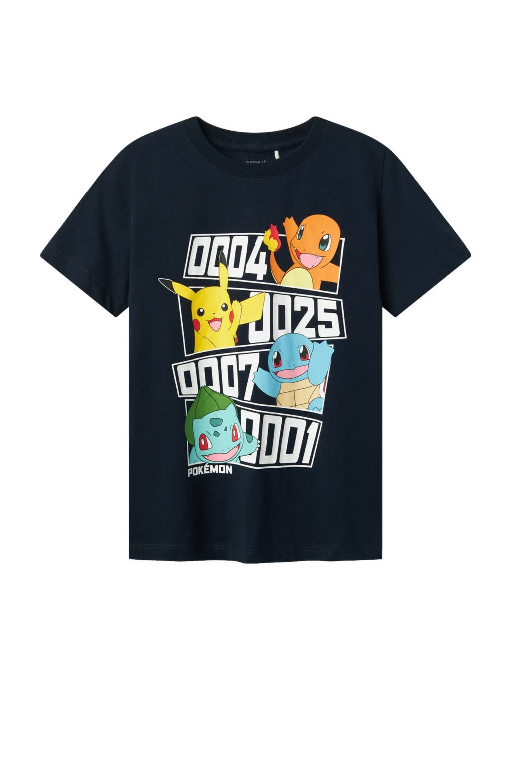 NAME IT Pokemon T-shirt donkerblauw