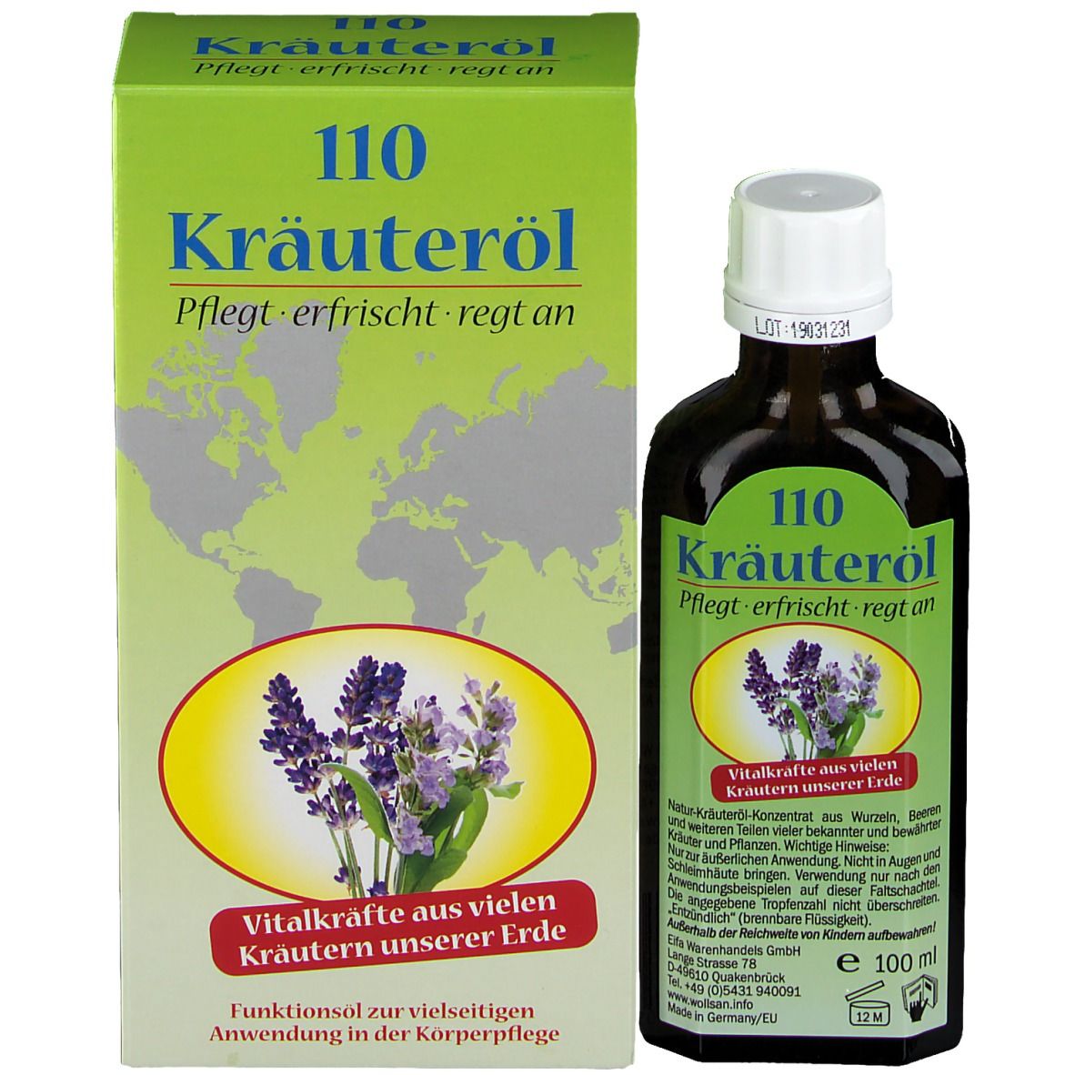 110 Kräuter Öl