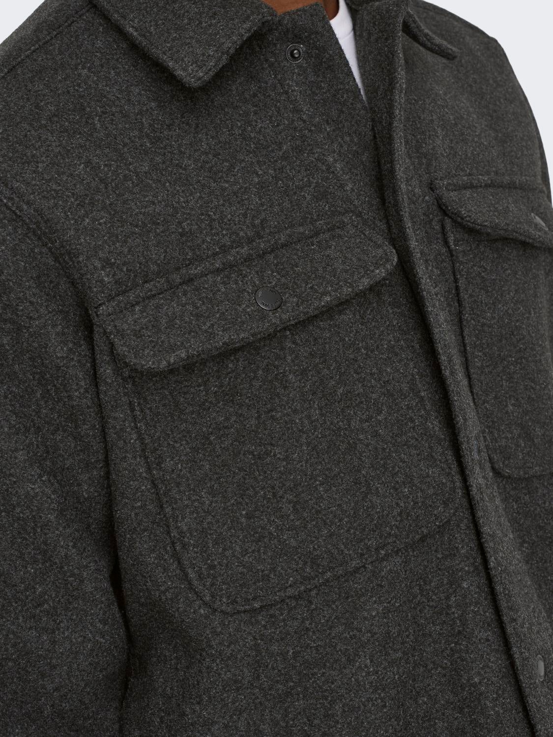 ONSASH Hemd Black