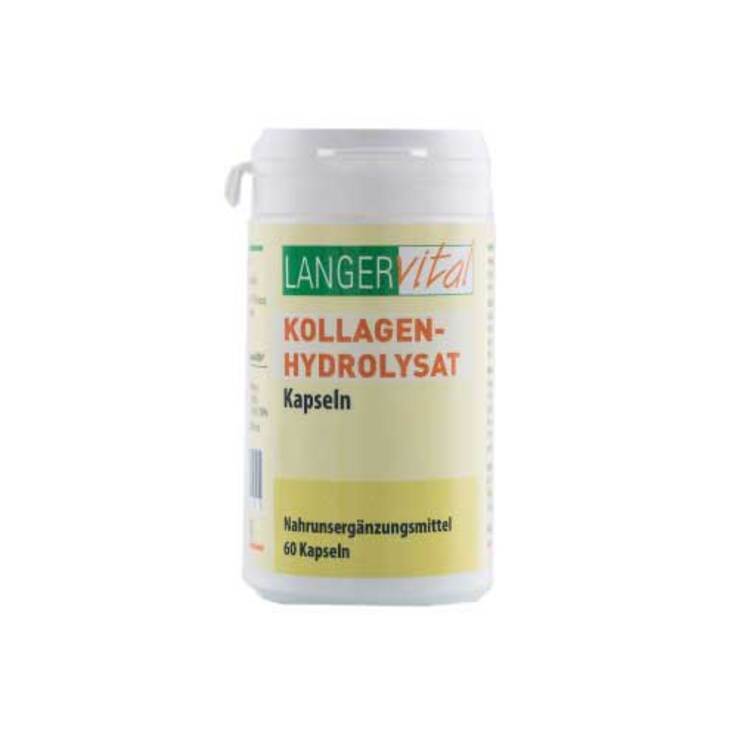 Kollagen Hydrolysat 400 mg pro Tag Kapseln, 60 St