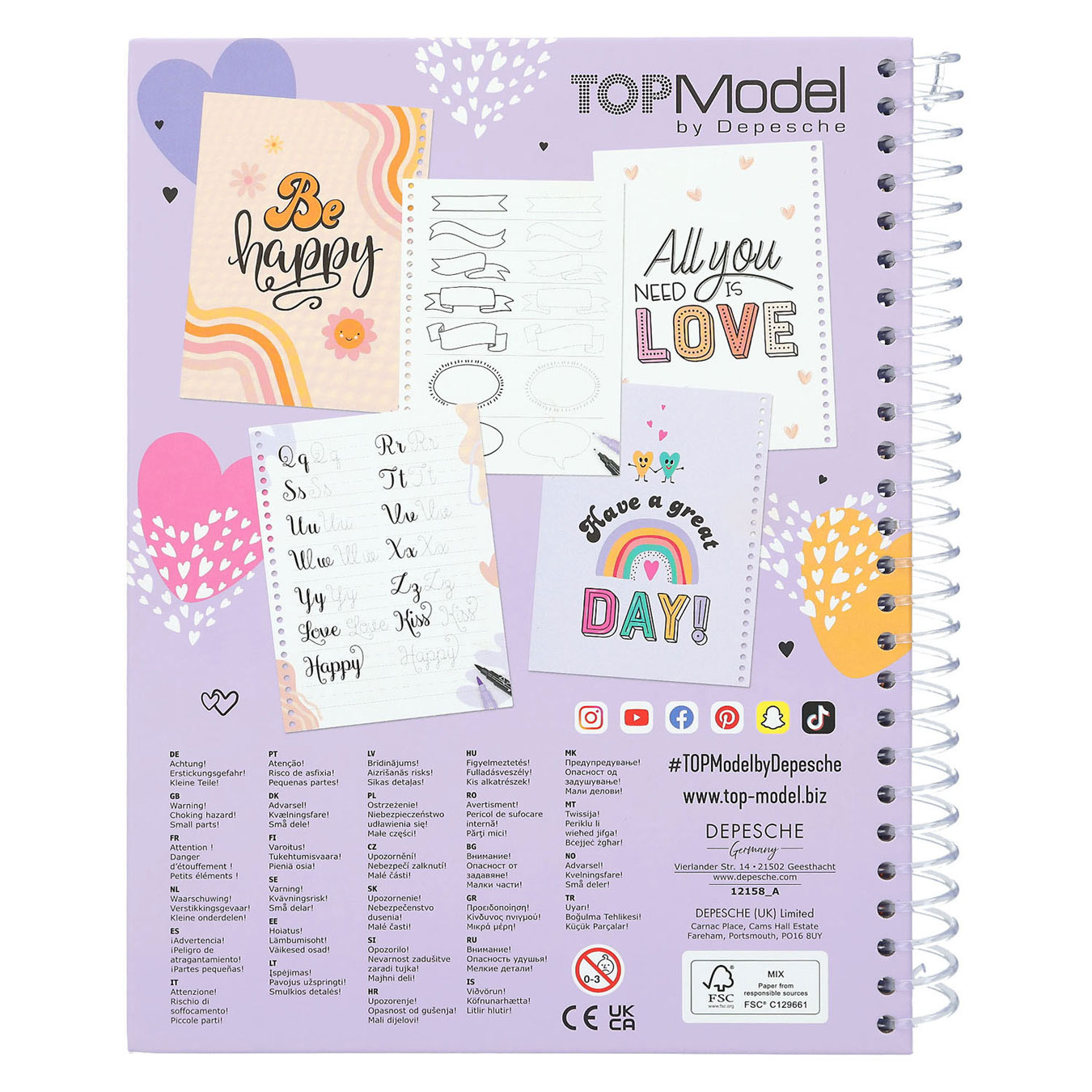 TOPModel Handlettering Set