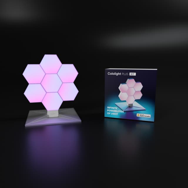 LifeSmart Cololight Plus RGB LED-panel startersæt LS167A7 (7-pak)