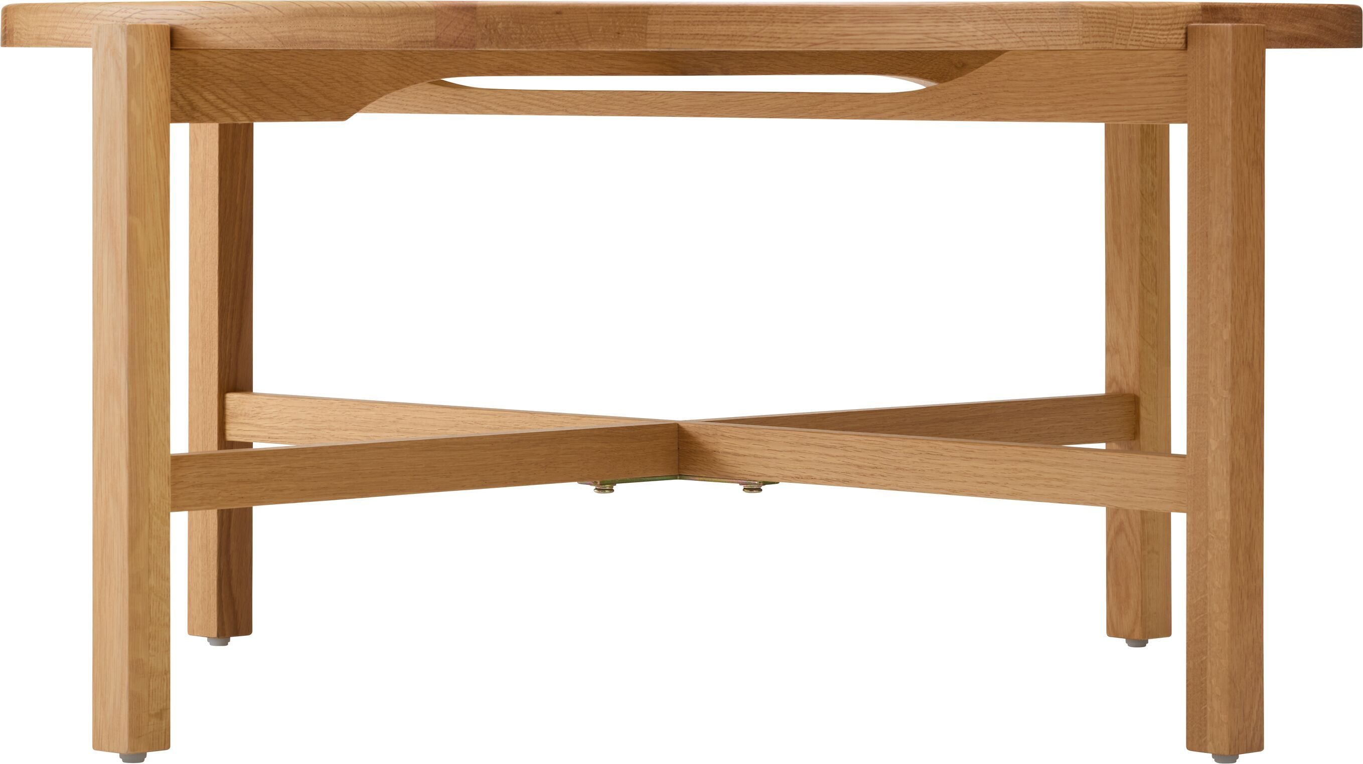 MEREDITH Salontisch - Eiche / B: 87.0 cm x T: 87.0 cm x H: 40.0 cm