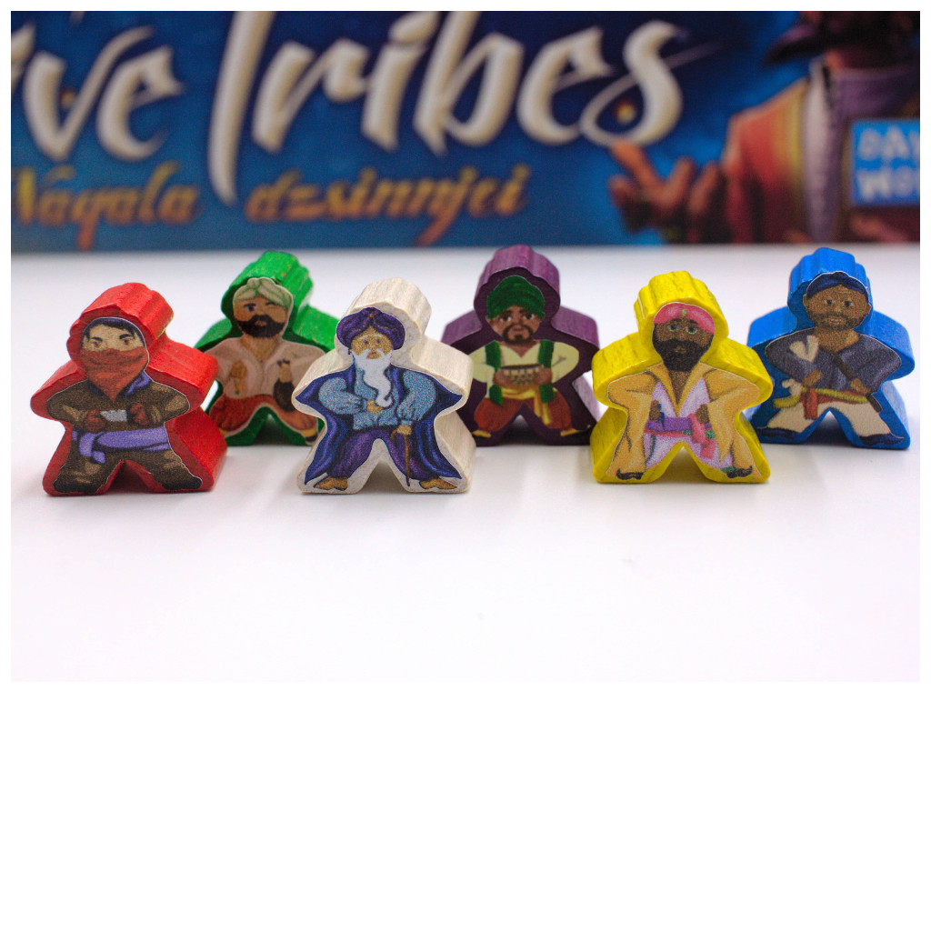 Five Tribes - Set d'autocollants