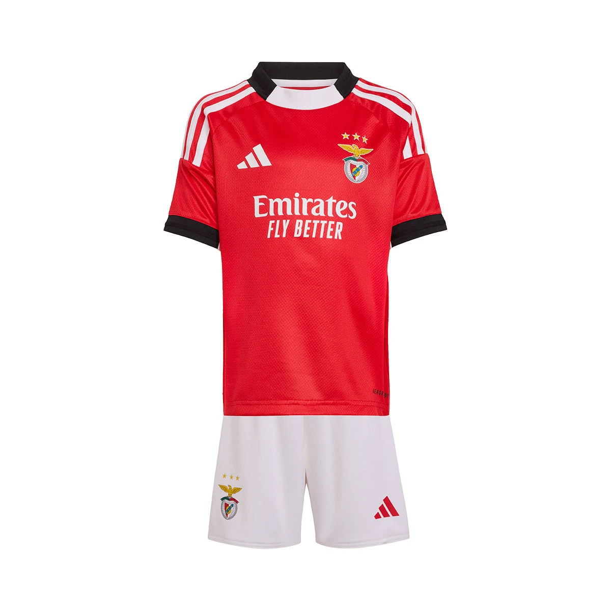 Conjunto adidas SLB Benfica Primeiro Equipamento 2025-2026 Criança
