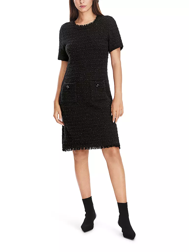 MARC CAIN Midikleid schwarz