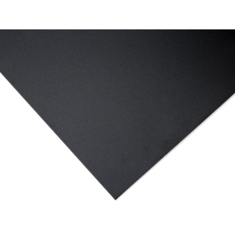 Polystyrol schwarz, matt