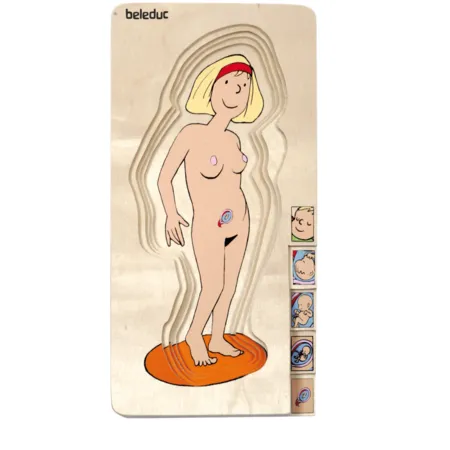 beleduc Lagen-Puzzle „Mutter“, 27 Teile