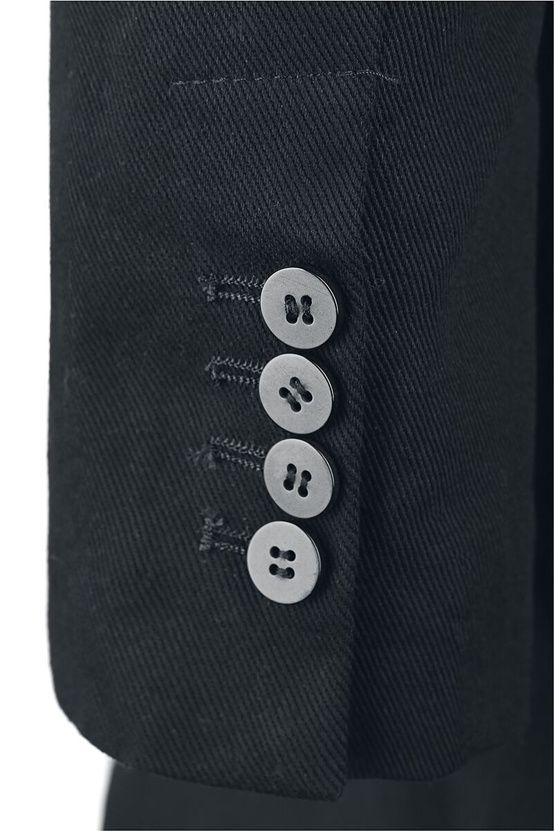Manteau Boutonné | Black Premium by EMP Manteau court