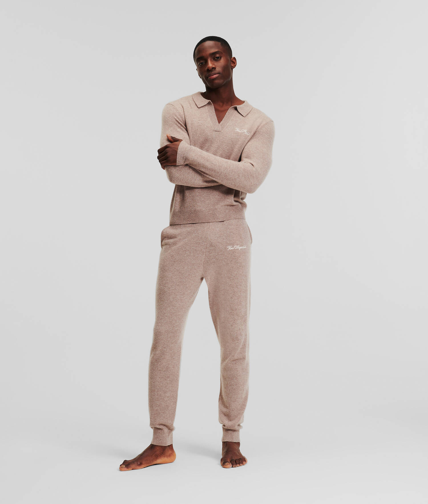 PULL LOUNGEWEAR EN CACHEMIRE HOTEL KARL