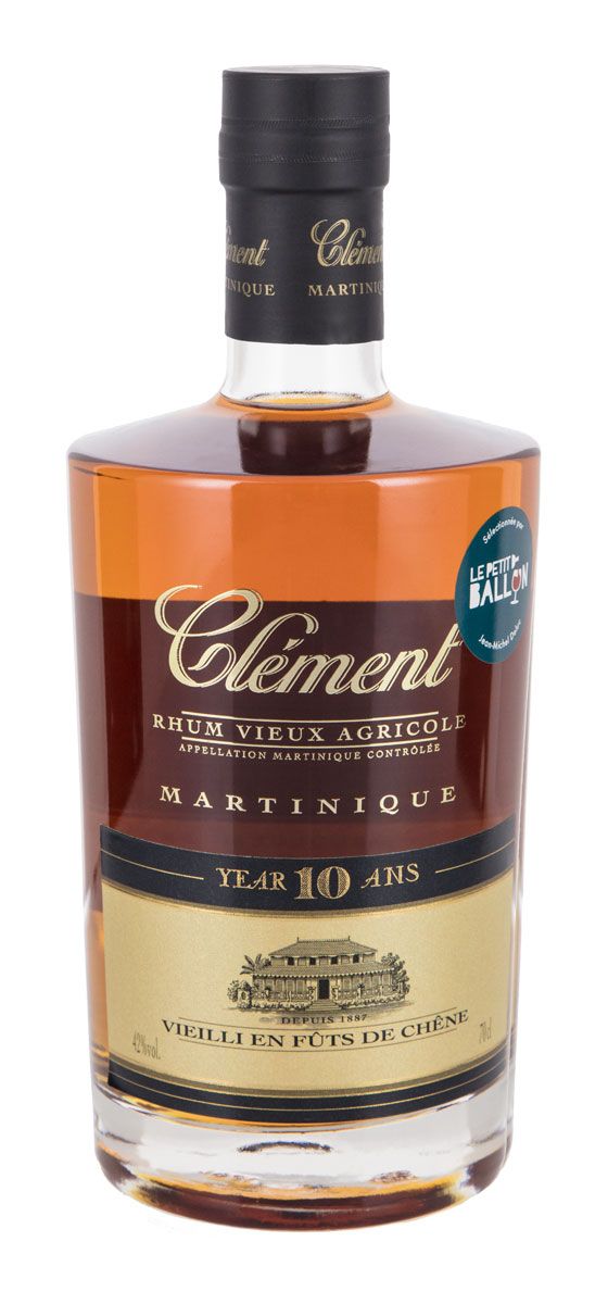Rhum Clément - Très Vieux Clément 10 ans d'âge