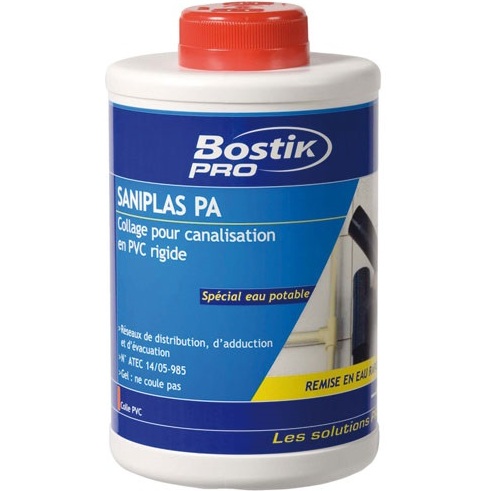 Colle pvc saniplas pa boîte 1l professionnelle