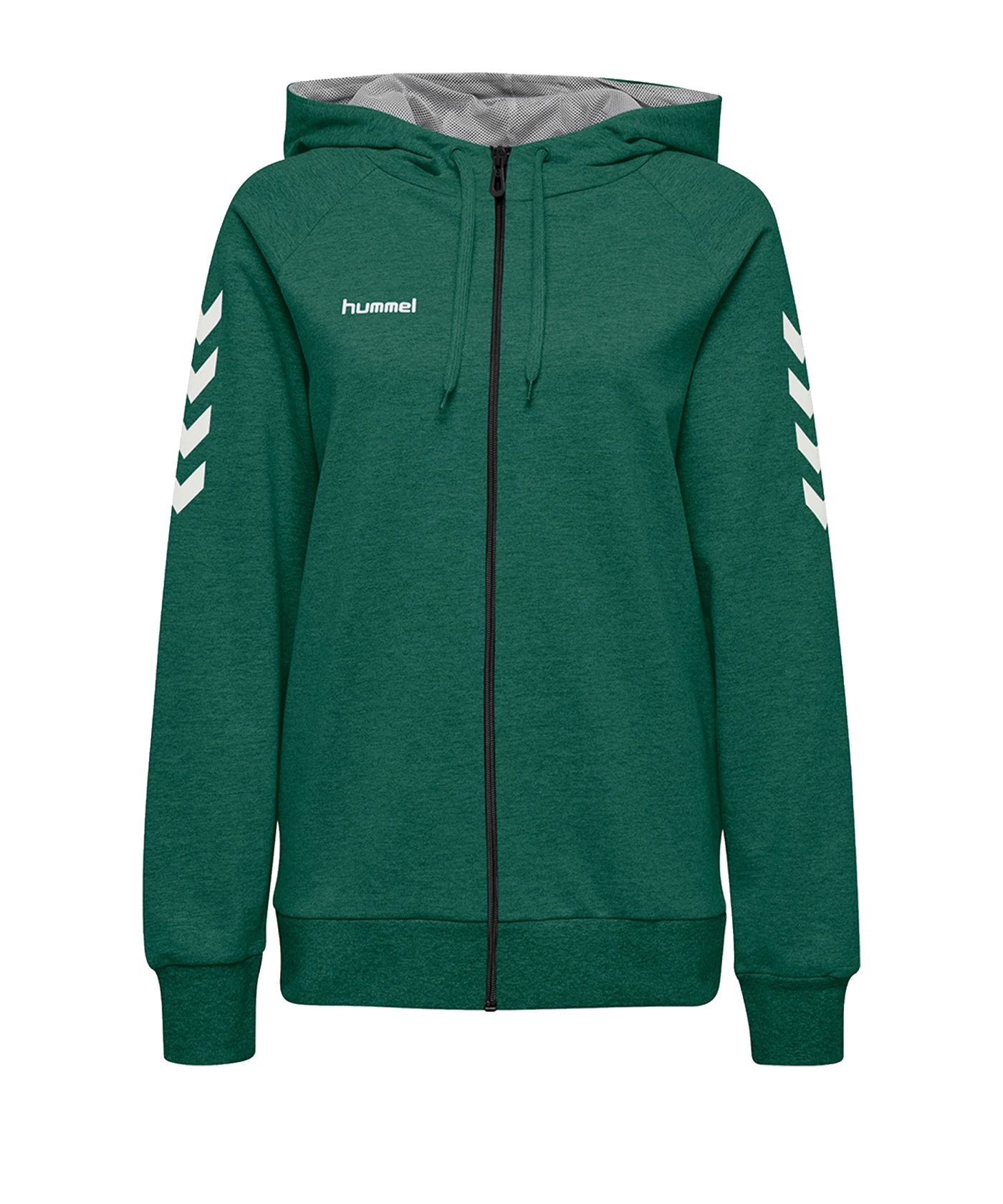 Hummel Cotton Kapuzenjacke Damen Grün F6140