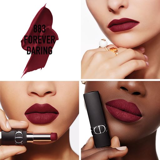 Dior Rouge Forever Transfer Proof Lipstick, 883 Forever Daring