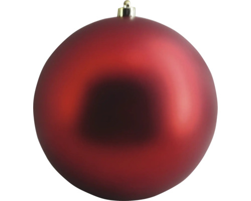 Lafiora kerstbal Ø 30 cm mat rood